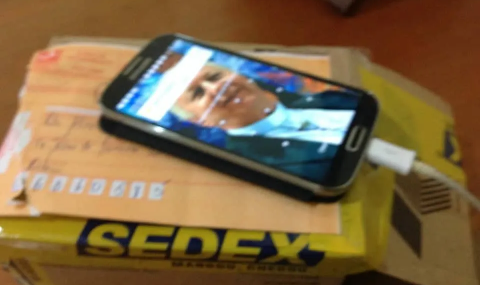 Padre acredita que a foto dele no celular sensibilizou o ladrão