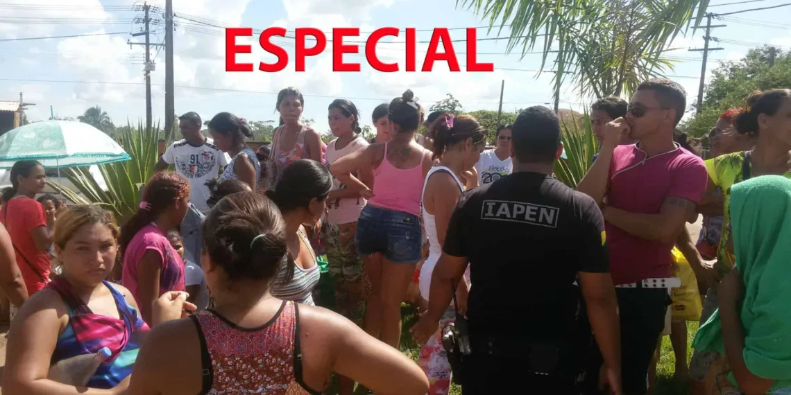 Suspensão de visitas íntimas provocou tumulto na frente do presídio