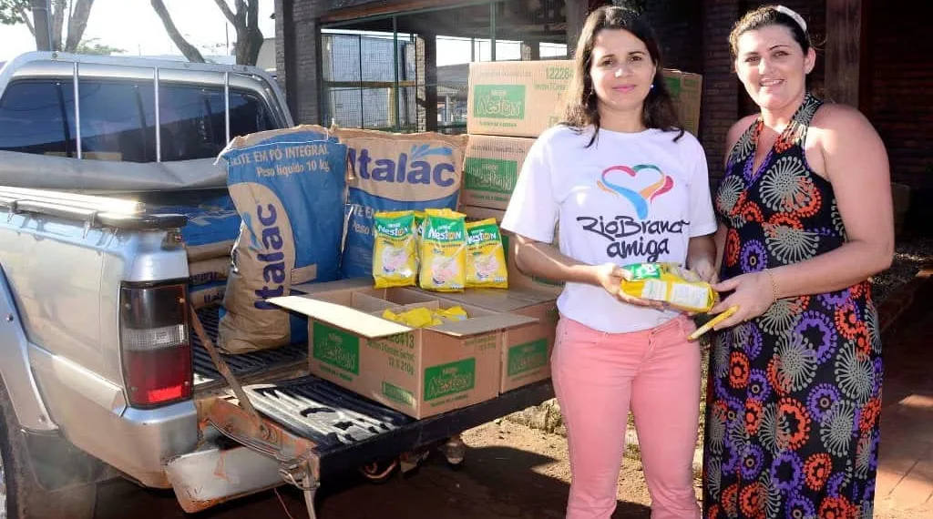 Ação Rio Branco Amiga recebe doação para as famílias atingidas pela cheia do Rio Acre