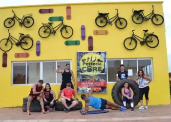 Grupo realiza treinamento funcional no Cidade Nova