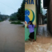 A enxurrada não está relacionada às águas do Rio Acre