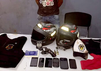 O adolescente foi reconhecido pelas vítimas do assalto