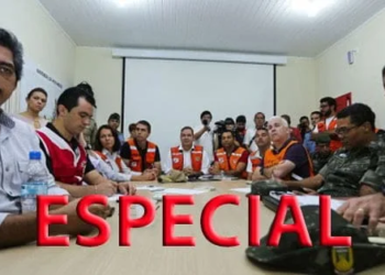 Ações operacionais de apoio à cidade e aos desabrigados pela enchente são mantidas pelo governo e prefeitura. (Foto: Gleilson Miranda/ SECOM)