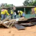 Mais de 100 toneladas de lixo foram recolhidos na operação de limpeza pós-alagação