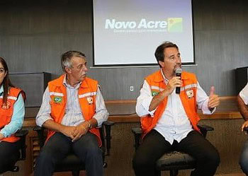 Governo promove reunião ampliada para expor danos e ações para o Acre