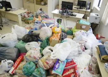 Tribunal de Justiça do Acre arrecada cerca de 2 toneladas e meia de alimentos em uma semana