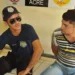 Jeferson e o cunhado foram presos em flagrante; armas e munições foram apreendidas