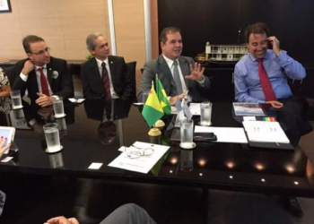 Unidades foram asseguradas em reunião entre Gilberto Occhi com Tião, Léo e Angelim