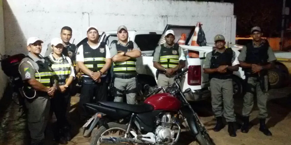 Operação Álcool Zero recupera moto furtada de agente penitenciário