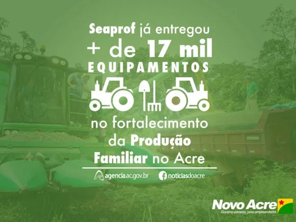Em cem dias de governo, Seaprof fortalece apoio à produção familiar