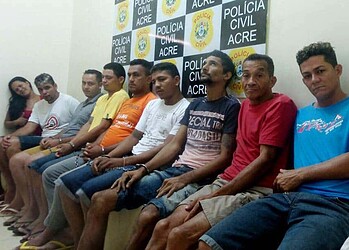A polícia cumpriu 12 mandados judiciais e prendeu 10. (Foto: Cedida)