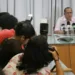 Porta-voz do governo acreano falou para a imprensa. (Foto: Odair Leal/ A GAZETA)