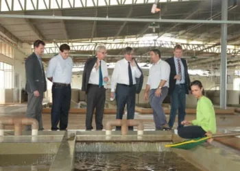Equipe da Embaixada Alemã conheceu o Complexo. (Foto: Secom Acre)