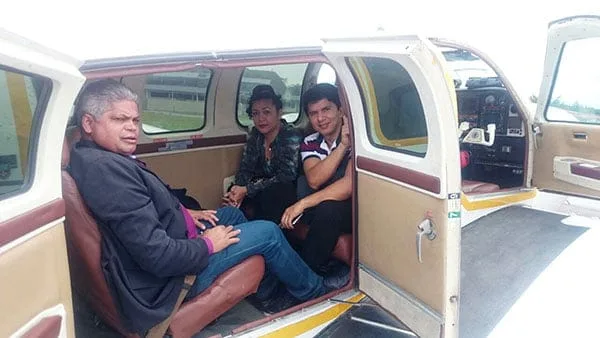 Raimundinho da Saúde, Eliane Sinhasique e Jenilson Leite passaram por sufoco ao sair de Santa Rosa