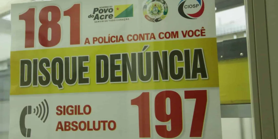 Ciosp pede que a população utilize mais o serviço do Disque Denúncia