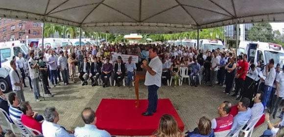 Dos 12 veículos, 2 têm Unidade de Terapia Intensiva para o transporte de recém-nascidos. (Foto: Secom)