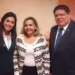 Cezarinete Angelim visitou Flaviano Melo em Brasília. (Foto: Agencia TJ/AC)