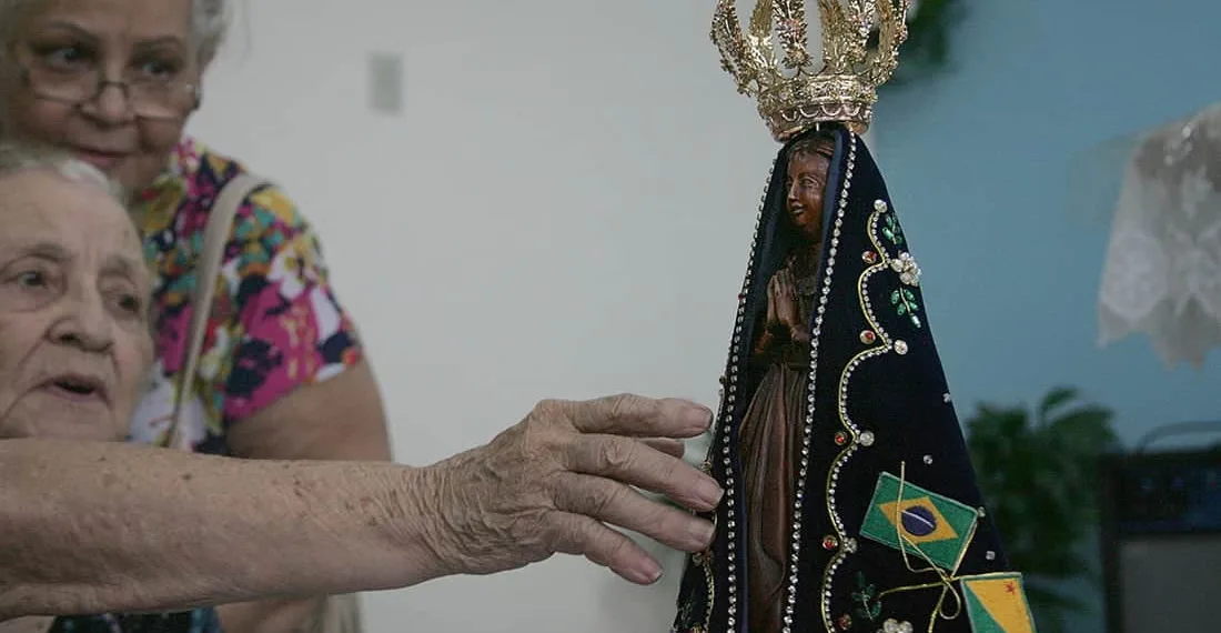 Hospital Santa Juliana recebeu a imagem na tarde de ontem. (Foto: Odair Leal/ A GAZETA)