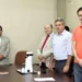 Deputado se reuniram com a secretária Sawana Carvalho. (Foto: Agencia Aleac)