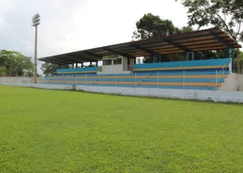 Estádio Álvaro Felício Abrahão, em Xapuri, pode receber jogos na reta final. (Foto: João Paulo Maia)