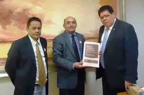 Everaldo Gomes esteve em Brasília com Flaviano Melo. (Foto: Assessoria)