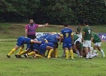 Rio Branco Rugby, os Sucuris, enfrentaram o Makuxi-RR em abril, em Manaus