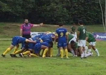 Rio Branco Rugby, os Sucuris, enfrentaram o Makuxi-RR em abril, em Manaus