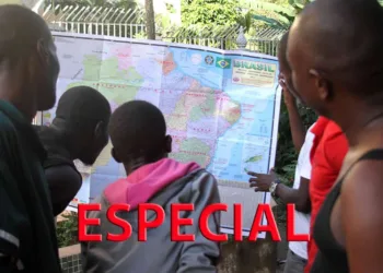 Duas novas rotas preocupam o Ministério Público do Trabalho: a chegada de africanos pela cidade de Guajará-Mirim, em Rondônia; e a entrada de haitianos pelo Paraná. (Foto: Odair Leal/ A GAZETA)