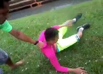 Polícia disse que vai investigar a origem do vídeo. (Foto: Reprodução do Facebook)