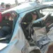 Pastor, esposa e filha estavam no carro no momento do acidente. (Foto: Cedida)