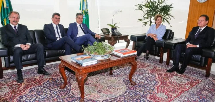 Reunião com Dilma ocorreu no Palácio do Planalto. (Foto: Assessoria Parlamentar)