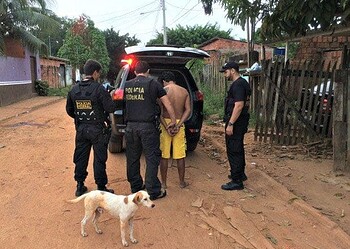PF prendeu suspeitos em Assis Brasil, Brasileia, Epitaciolândia e em Rio Branco. (Foto: Divulgação PF/AC)