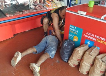 Agentes da FNS e policiais militares impediram assalto