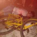 Ciclista ficou com várias escoriações e fraturas na perna