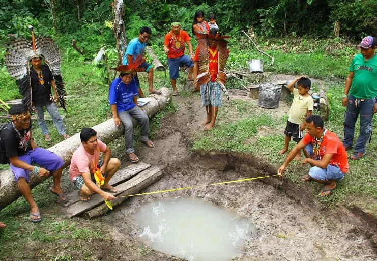 Inauguração da rede de água visa atender às necessidades dos indígenas de forma prática. (Foto: Divulgação)
