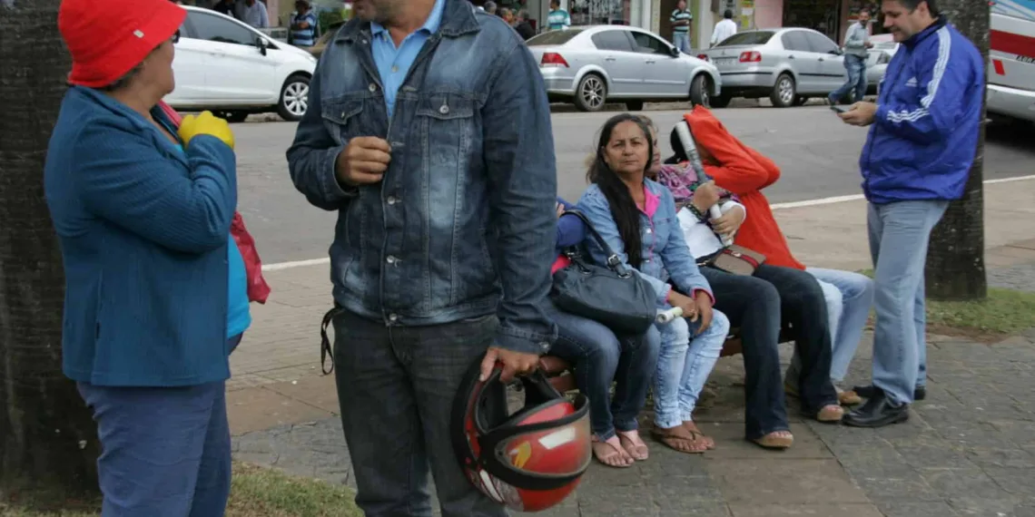 Previsão do tempo é de chuva e frio neste final de semana