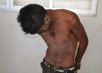 Homem é preso acusado de espancar mulher grávida