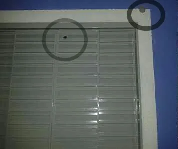 Insegurança : Comerciante tem casa alvejada a tiros