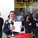 Governador Tião Viana assinou o termo de posse do conselho, formado por 40 pessoas nesta segunda-feira. (Foto: Secom Acre)