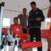 Parte do elenco trabalhou de manhã na academia do clube