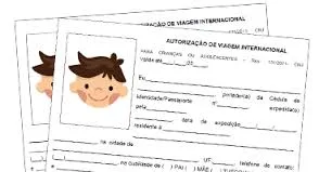 Pais ou responsáveis podem imprimir as autorizações de viagem a menores pela internet