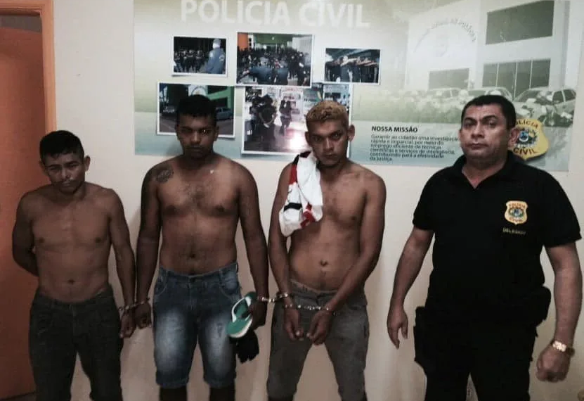 Entre os indiciados estão mulher, adolescente e outros quatro adultos. (Foto: Divulgação)