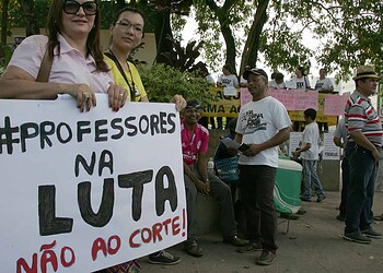 Ufac está de greve desde maio, professores e técnicos reivindicam melhores condições de trabalho. (Foto: Odair Leal/ A GAZETA)
