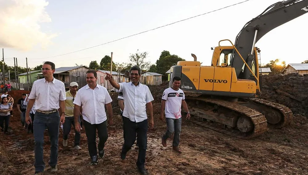 Construção das ruas tem investimentos de R$ 16 milhões. (Foto: Gleilson Miranda/Secom)