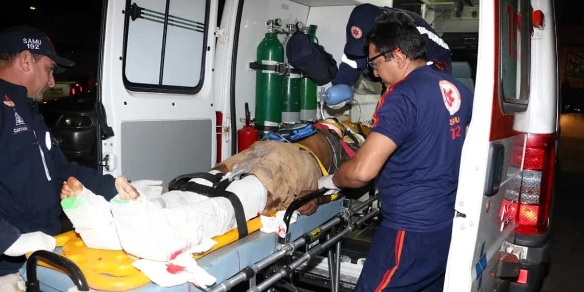 Homem atropelado na BR-364 e fica em estado grave