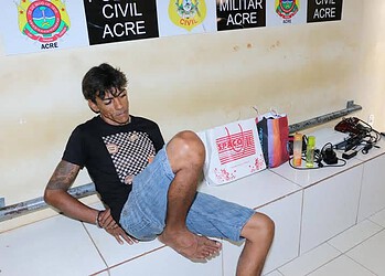 João Canela foi preso no bairro Jardim de Alah após ser acusado de arrombar uma casa