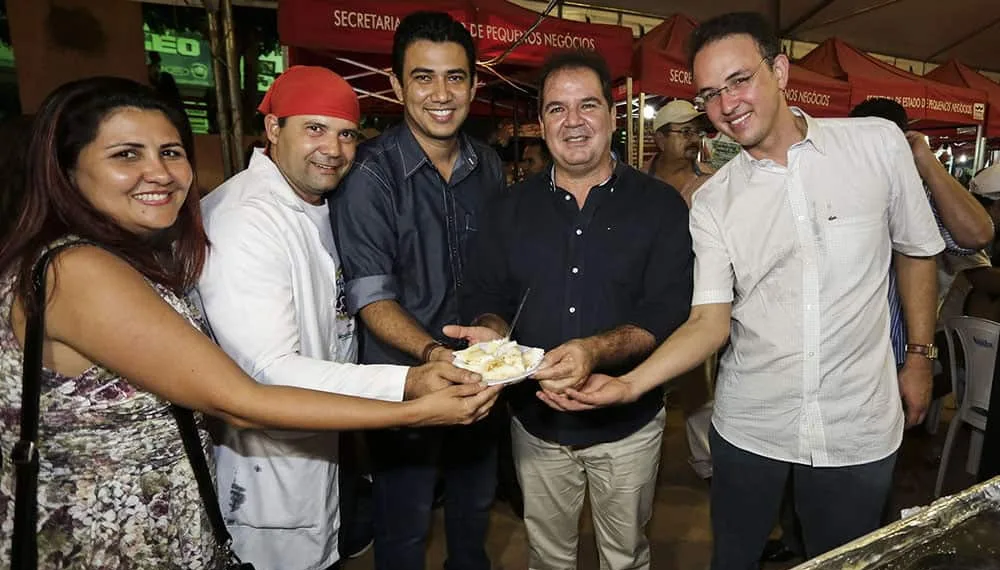 Governador Tião Viana no Festival do Açaí que é considerado a festa mais tradicional de Feijó. (Foto: Gleilson Miranda/Secom)
