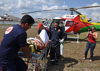 Uma criança morre e quatro pessoas ficam feridas em grave acidente na BR 364