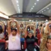 Cerca de 700 pessoas já participaram da prática de bem-estar. (Foto: Assessoria)