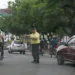 Durante apagão, trânsito em Rio Branco fica intenso. (Foto: Odair Leal/ A GAZETA)